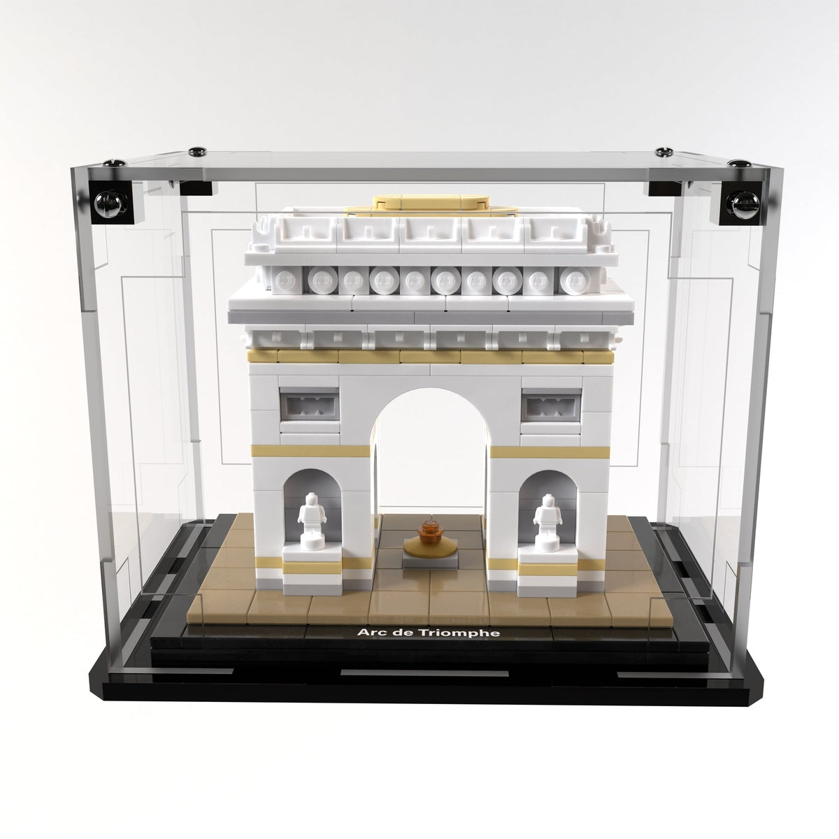 Display Case For LEGO® Architecture Arc de Triomphe 21036