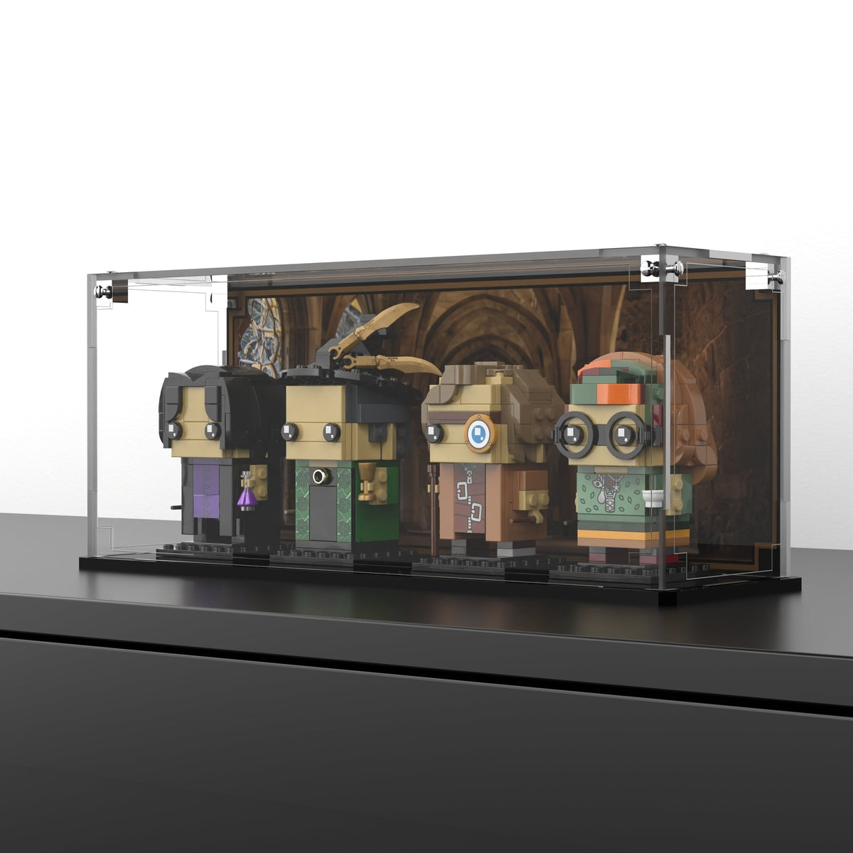 Display Case For LEGO® BrickHeadz Professors of Hogwarts™ 40560