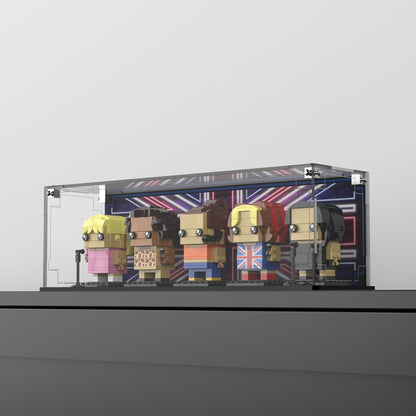 Display Case For LEGO® BrickHeadz Spice Girls Tribute 40548