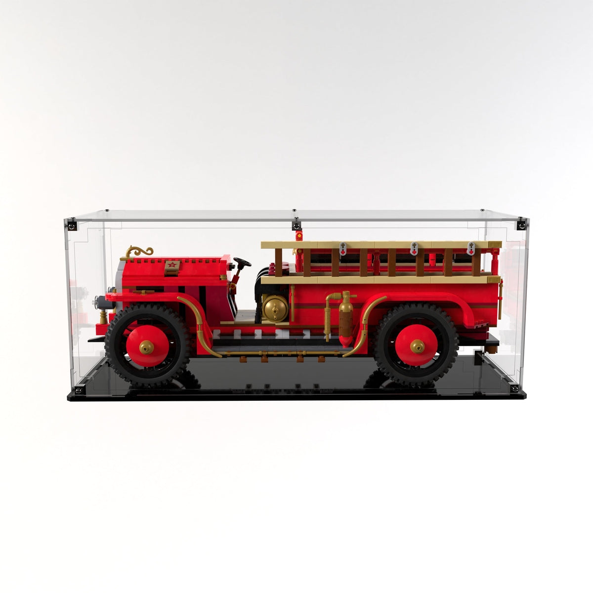 Display Case For LEGO® BrickLink Antique Fire Engine 19002