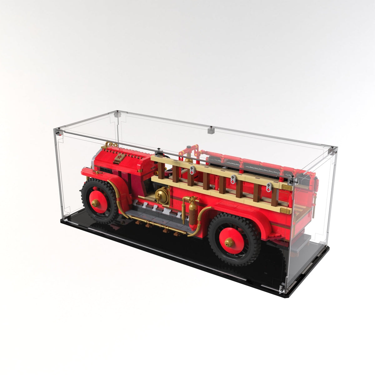 Display Case For LEGO® BrickLink Antique Fire Engine 19002