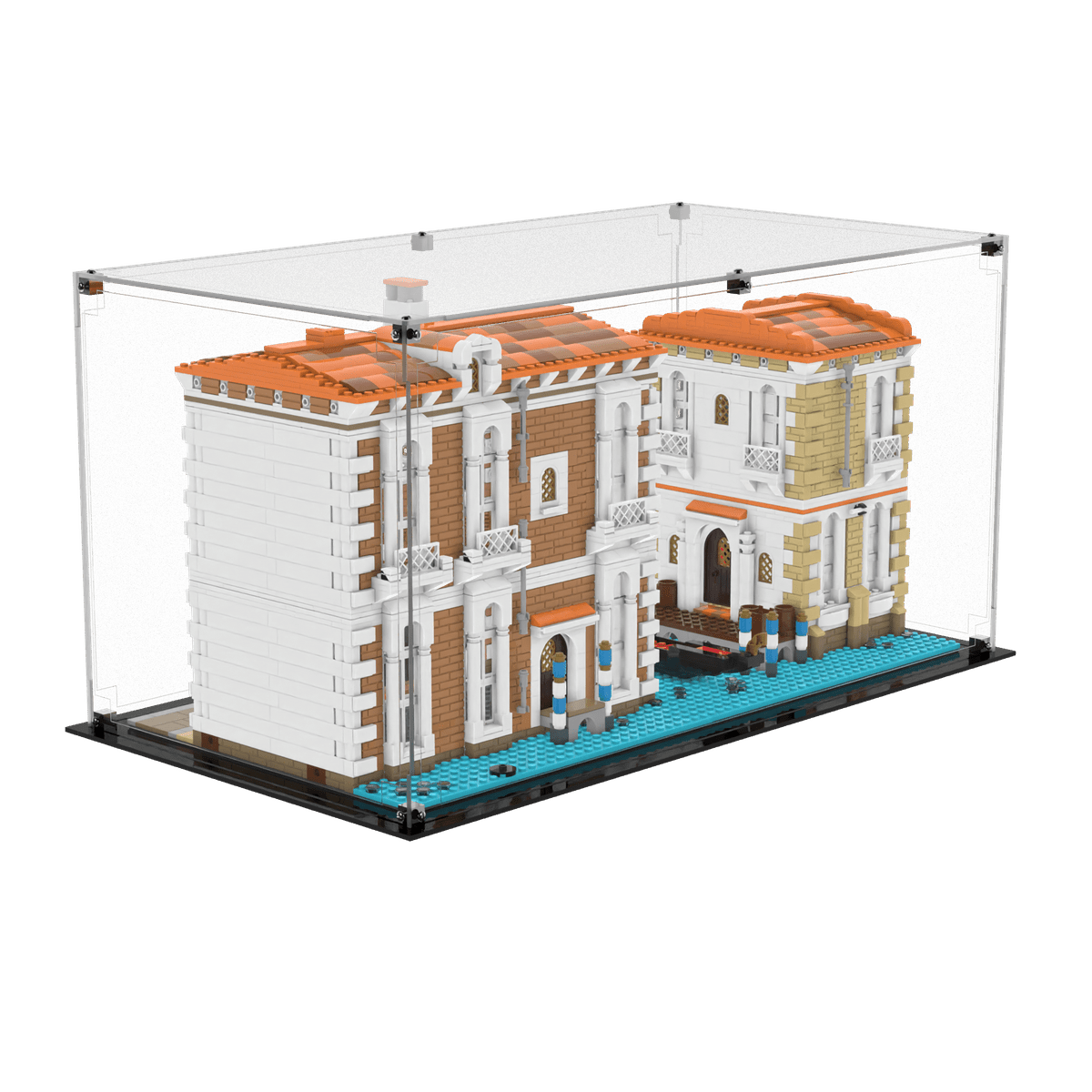 Display Case For LEGO® BrickLink Venetian Houses 910023