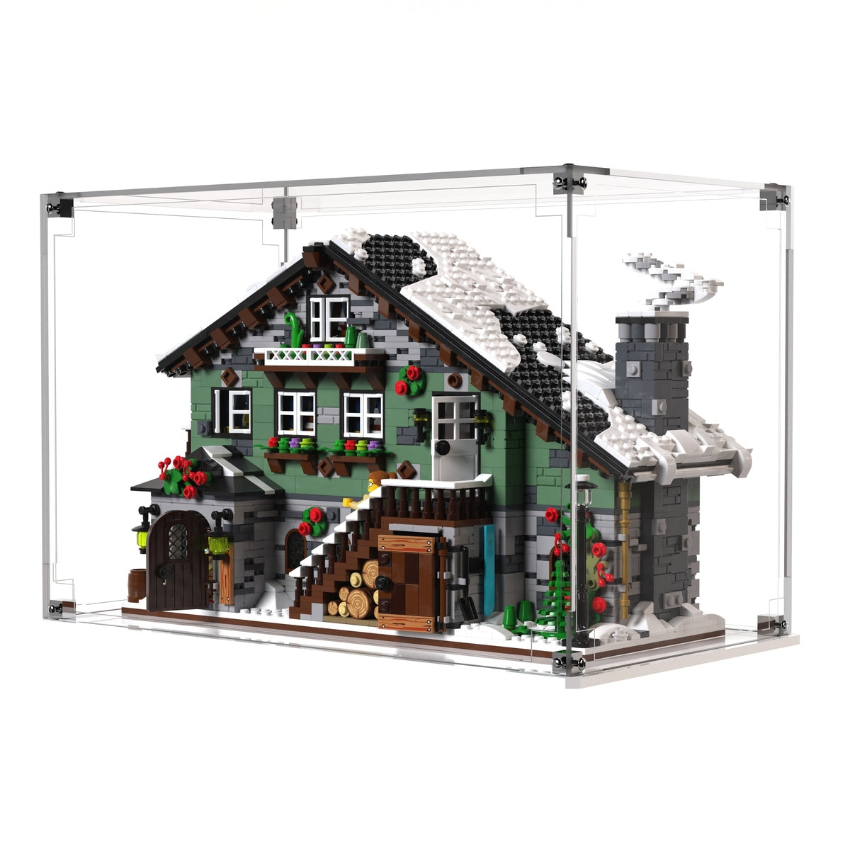 Display Case For LEGO® BrickLink Winter Chalet 910004