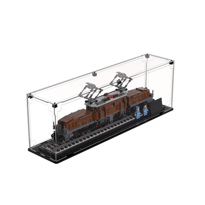 Display Case For LEGO® Creator Expert Crocodile Locomotive 10277