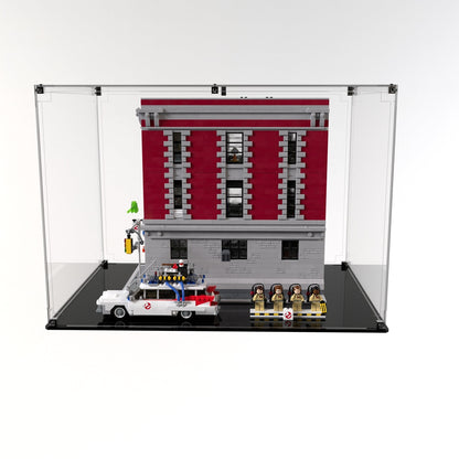 Display Case For LEGO® Ghostbusters™ Firehouse 75827 and ECTO-1 21108