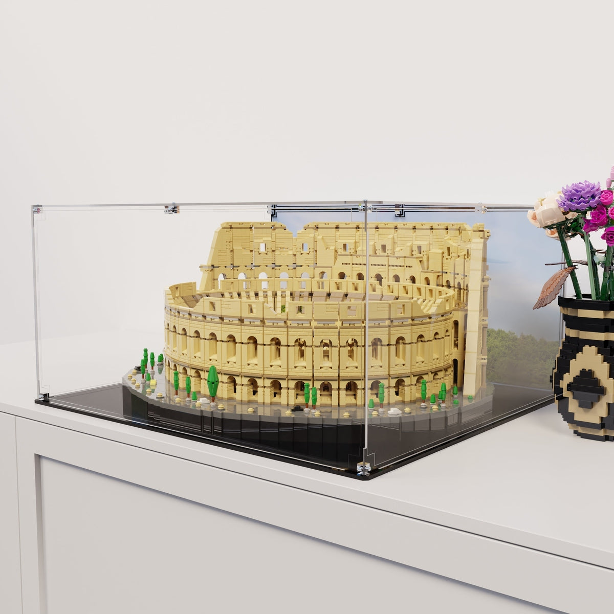 Display Case For LEGO® Icons Colosseum 10276