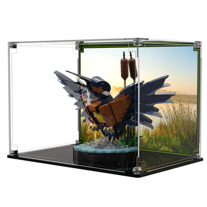 Display Case For LEGO® Icons Kingfisher Bird 10331