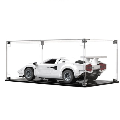 Display Case For LEGO® Icons Lamborghini Countach 5000 Quattrovalvole 10337