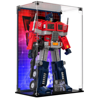 Display Case For LEGO® Icons Optimus Prime 10302