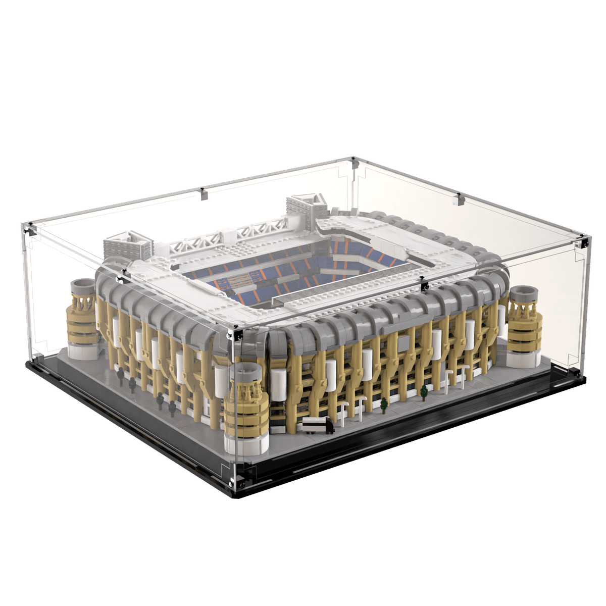 Display Case For LEGO® Icons Real Madrid Santiago Bernabéu Stadium 10299