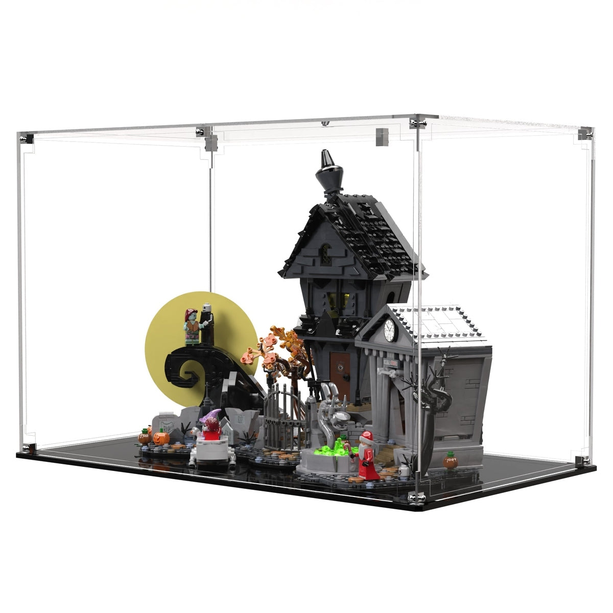 Display Case For LEGO® Ideas Disney Tim Burton's The Nightmare Before Christmas 21351