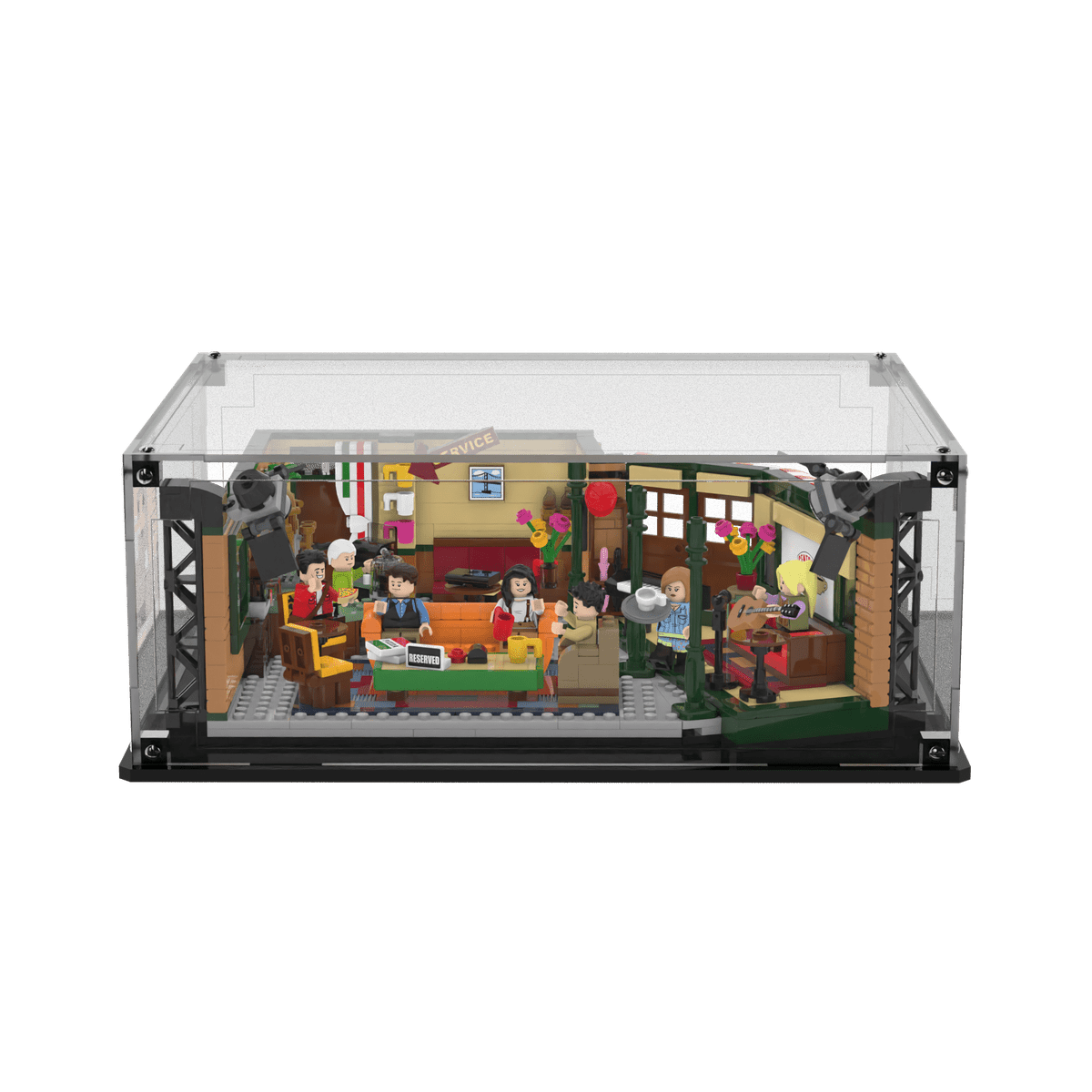 Display Case For LEGO® Ideas Friends Central Perk 21319