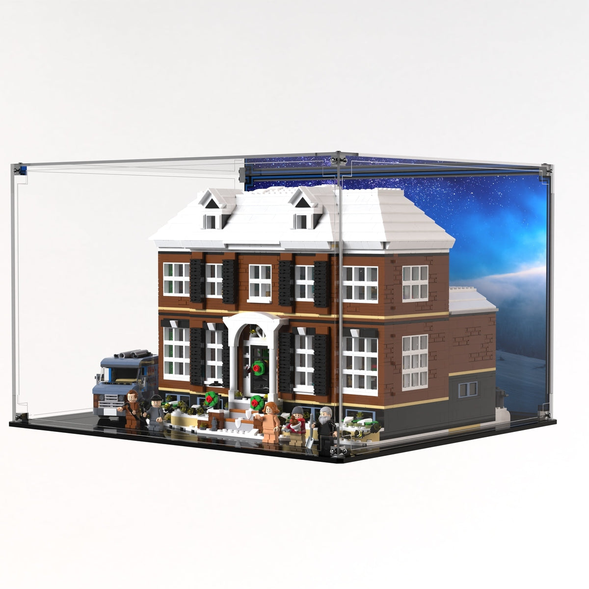 Display Case For LEGO® Ideas Home Alone 21330