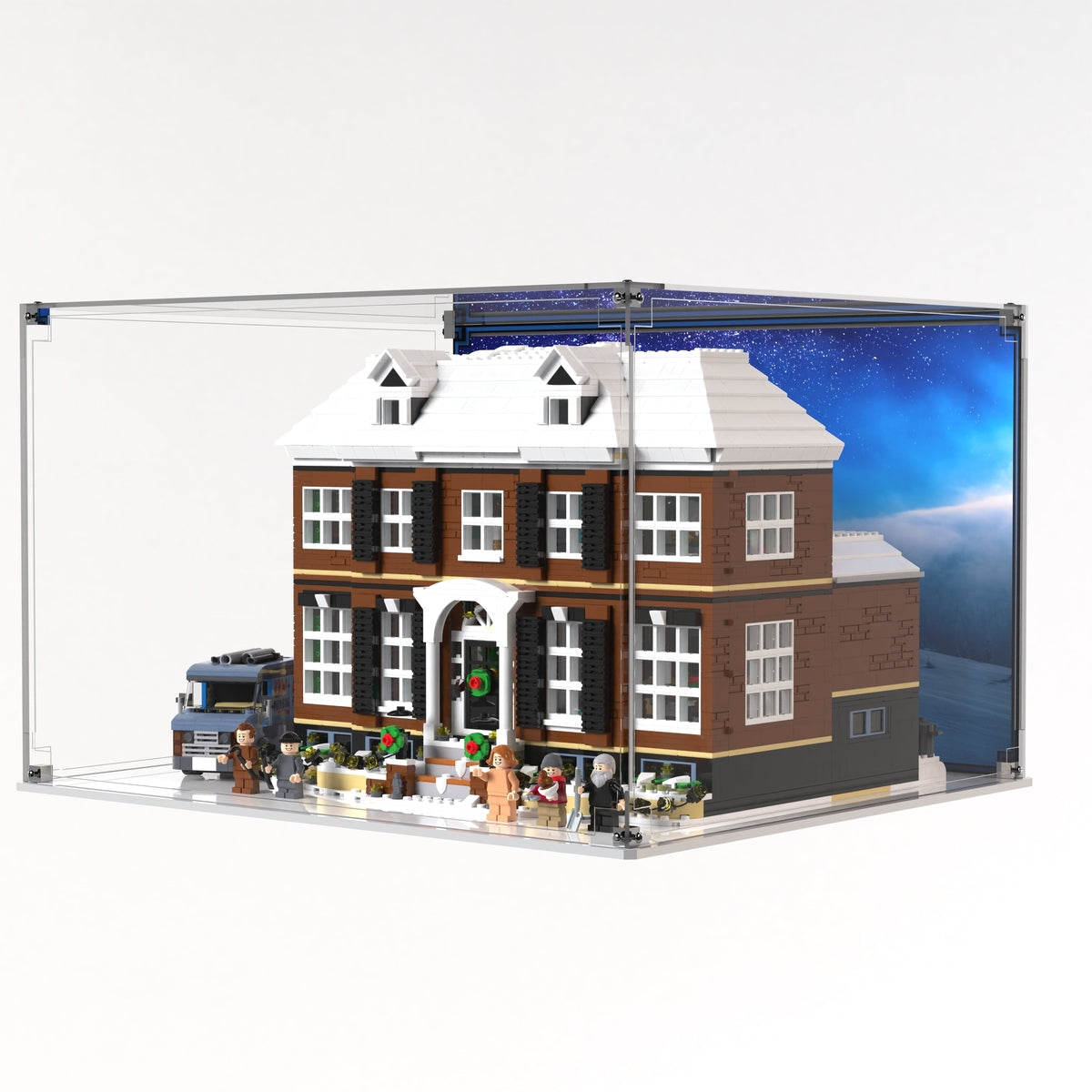 Display Case For LEGO® Ideas Home Alone 21330