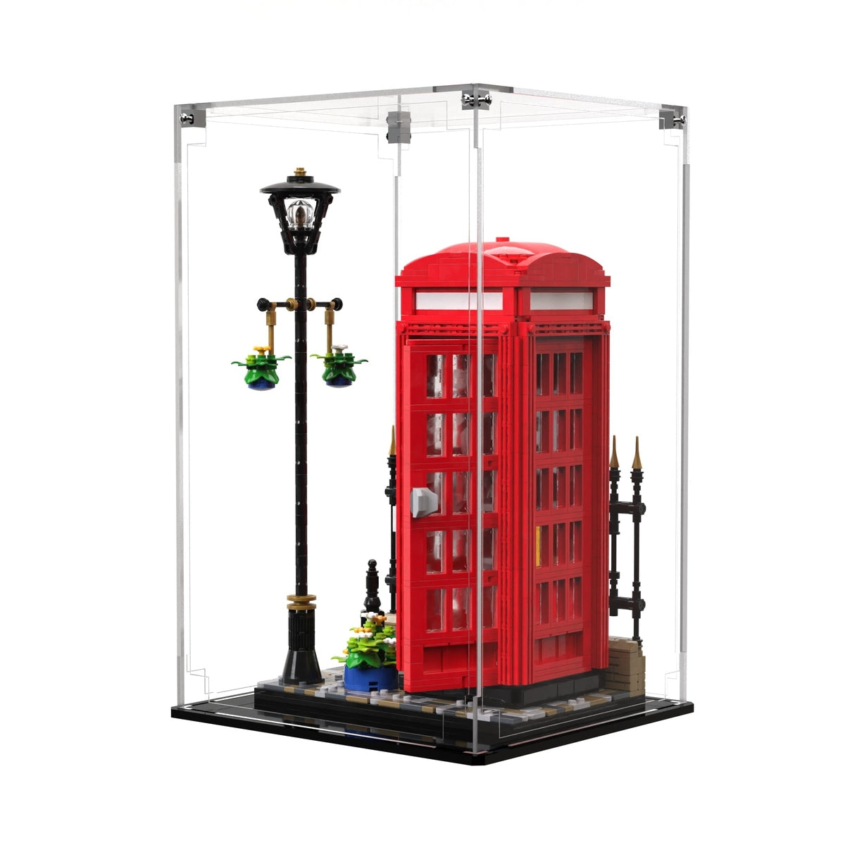 Display Case For LEGO® Ideas Red London Telephone Box 21347