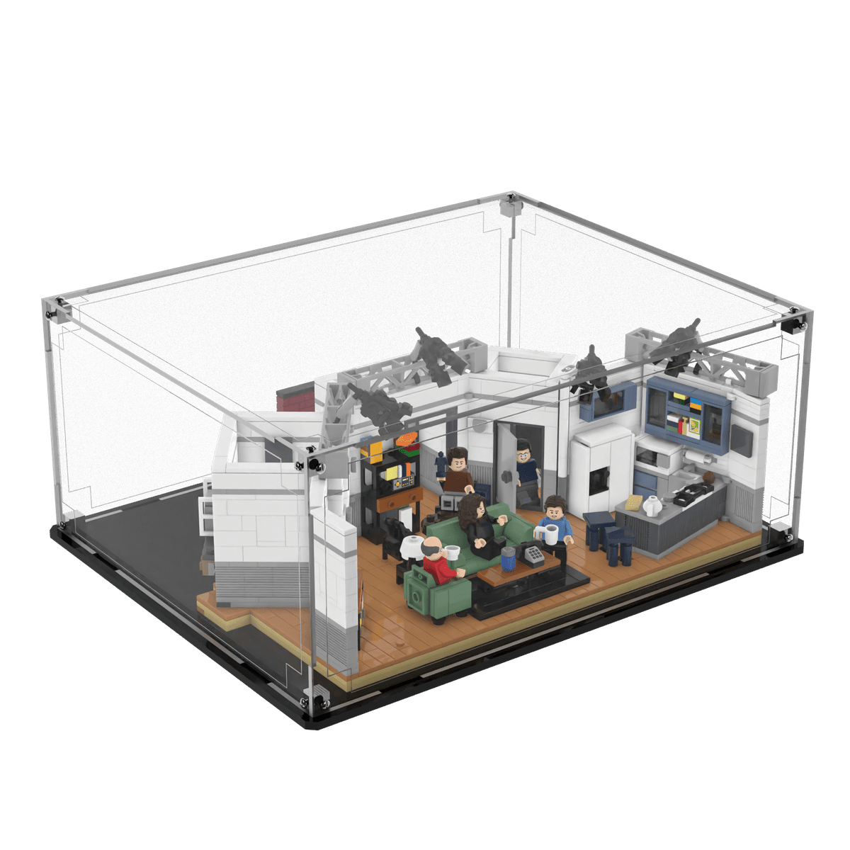 Display Case For LEGO® Ideas Seinfeld 21328