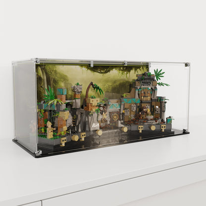 Display Case For LEGO® Indiana Jones™ Temple of the Golden Idol 77015