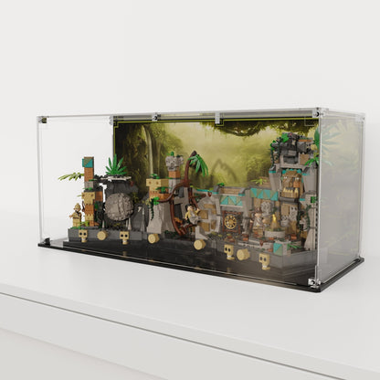 Display Case For LEGO® Indiana Jones™ Temple of the Golden Idol 77015