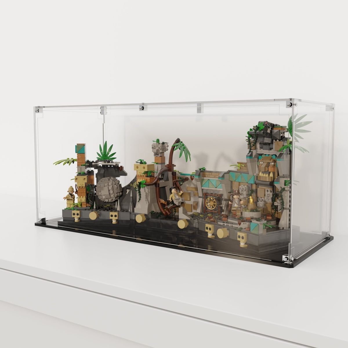 Display Case For LEGO® Indiana Jones™ Temple of the Golden Idol 77015