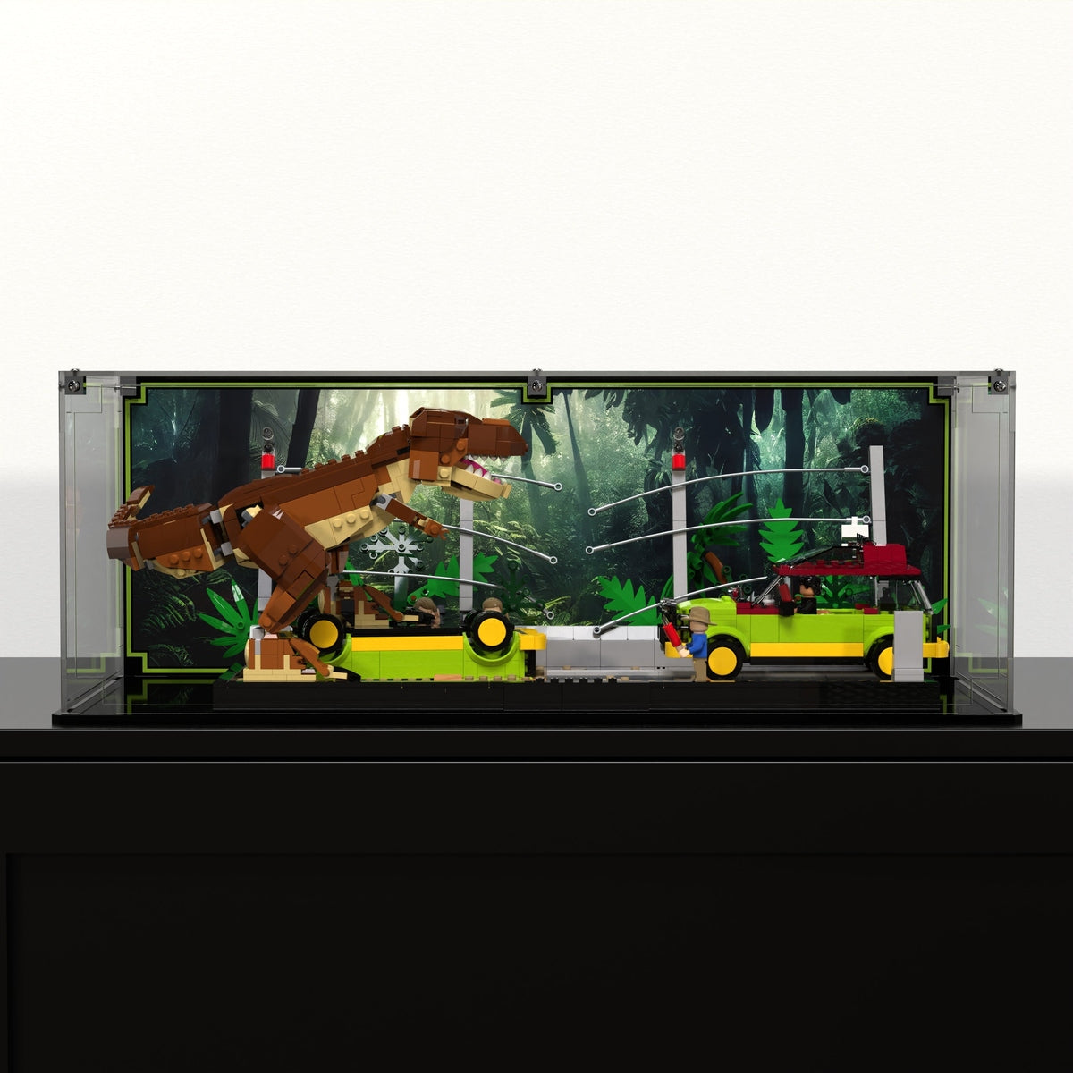 Display Case For LEGO® Jurassic Park T. Rex Breakout 76956