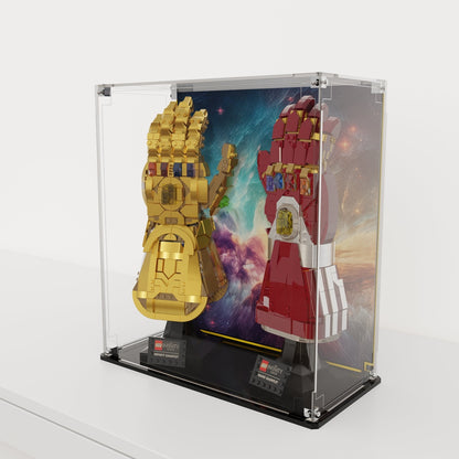 Display Case For LEGO® Marvel Avengers Nano + Infinity Gauntlet 76223 76191