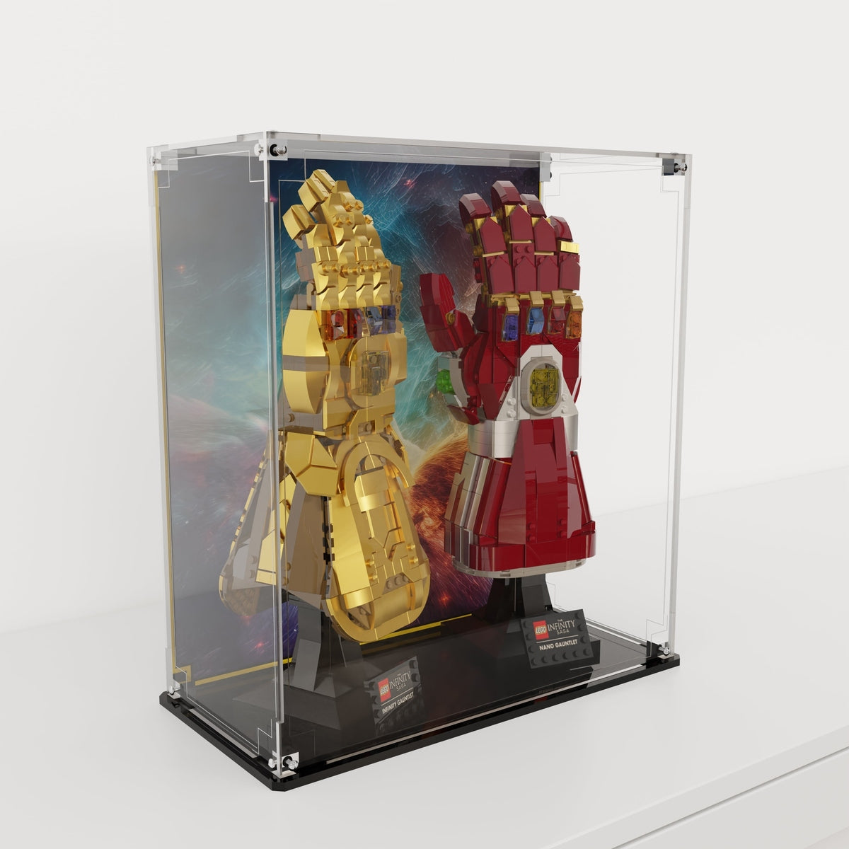 Display Case For LEGO® Marvel Avengers Nano + Infinity Gauntlet 76223 76191