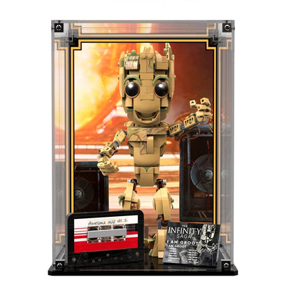 Display Case For LEGO® Marvel I am Groot 76217