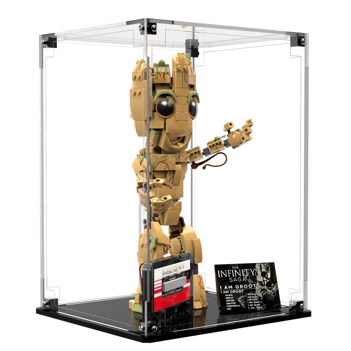 Display Case For LEGO® Marvel I am Groot 76217