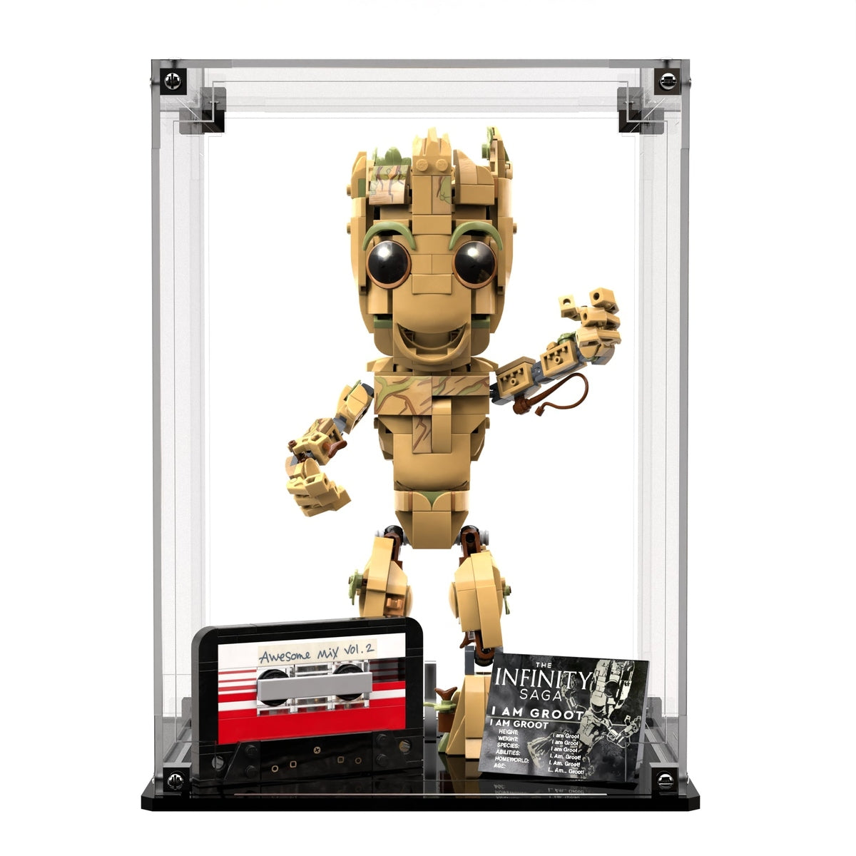 Display Case For LEGO® Marvel I am Groot 76217