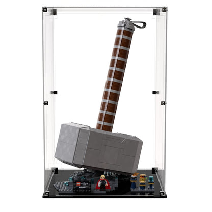 Display Case For LEGO® Marvel Thor's Hammer 76209