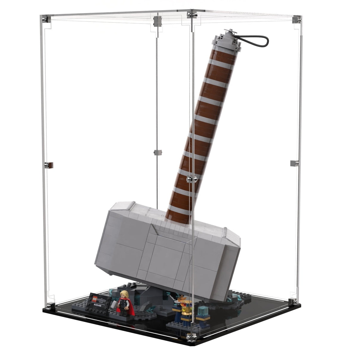 Display Case For LEGO® Marvel Thor's Hammer 76209