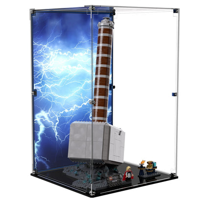 Display Case For LEGO® Marvel Thor's Hammer 76209