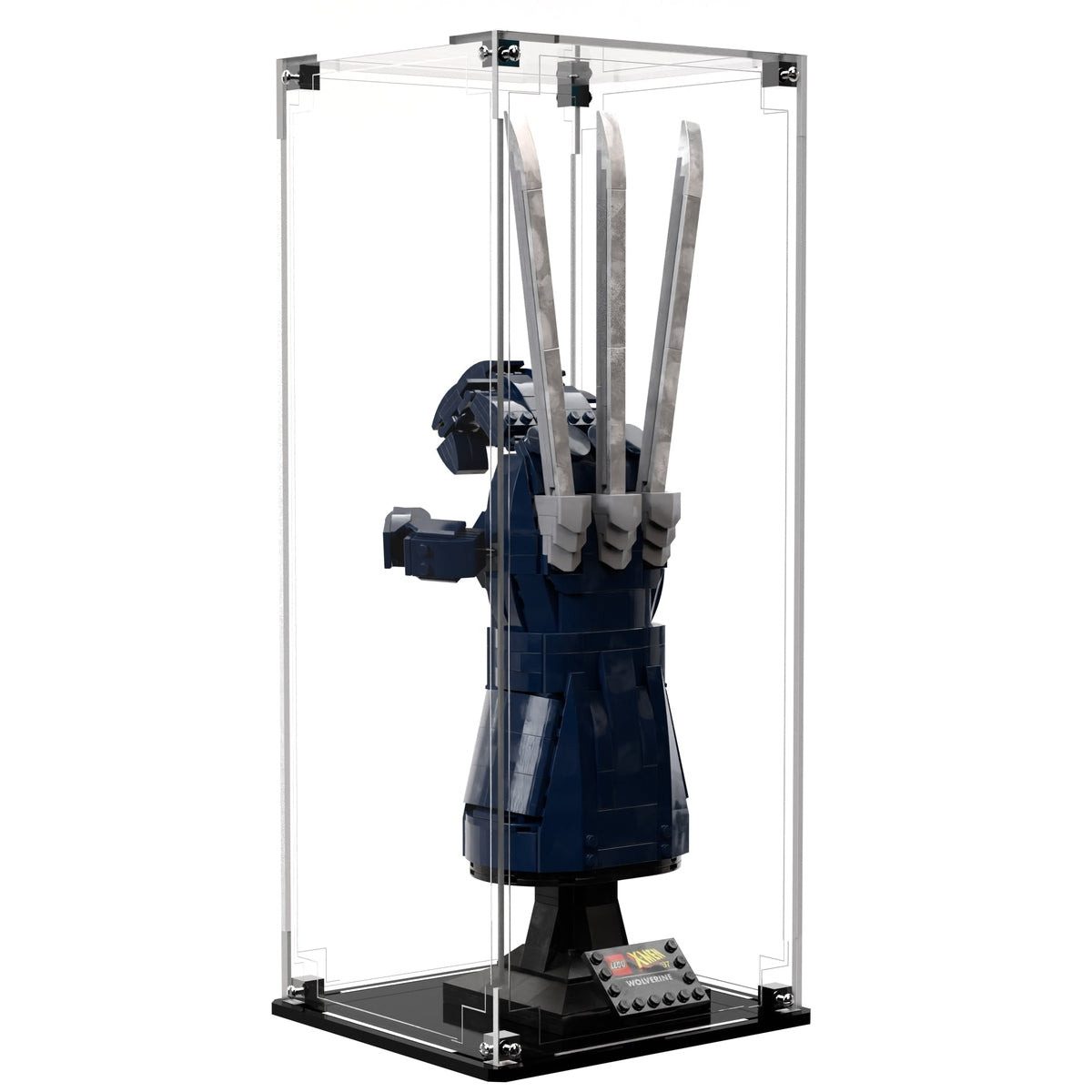 Display Case For LEGO® Marvel Wolverine's Adamantium Claws 76250