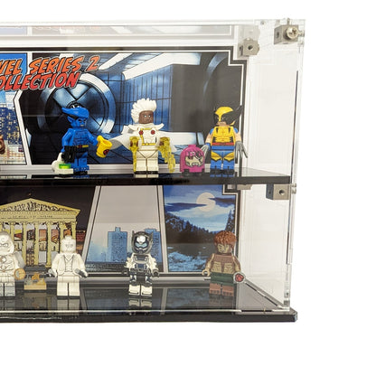 Display Case For LEGO® Minifigures Marvel Series 2 71039