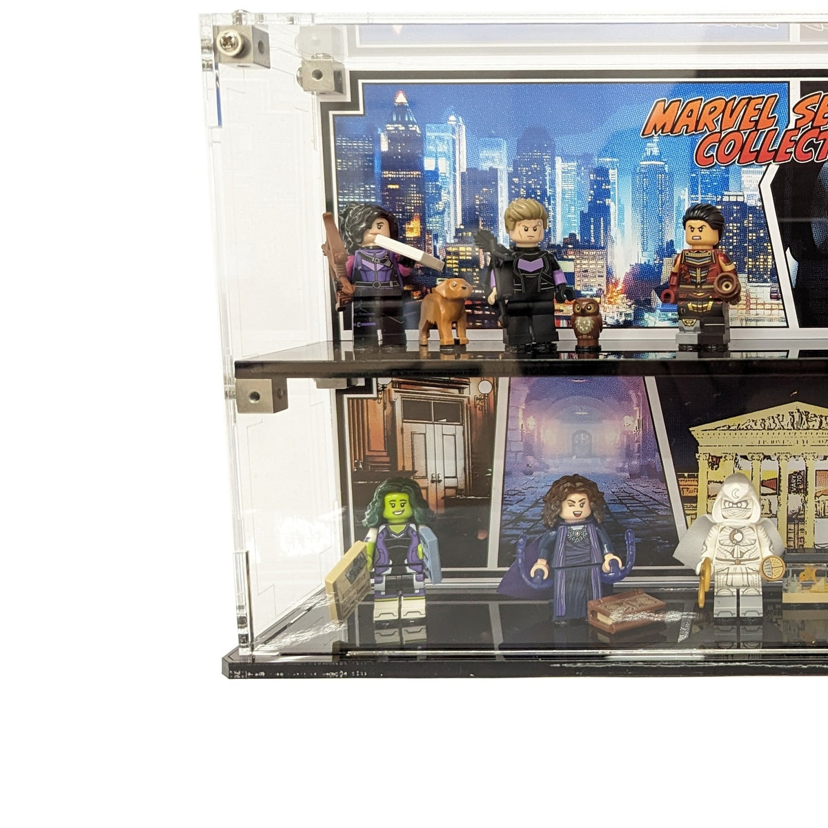 Display Case For LEGO® Minifigures Marvel Series 2 71039