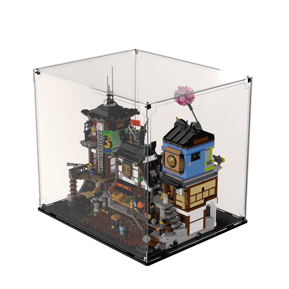 Display Case For LEGO® NINJAGO® City Docks 70657