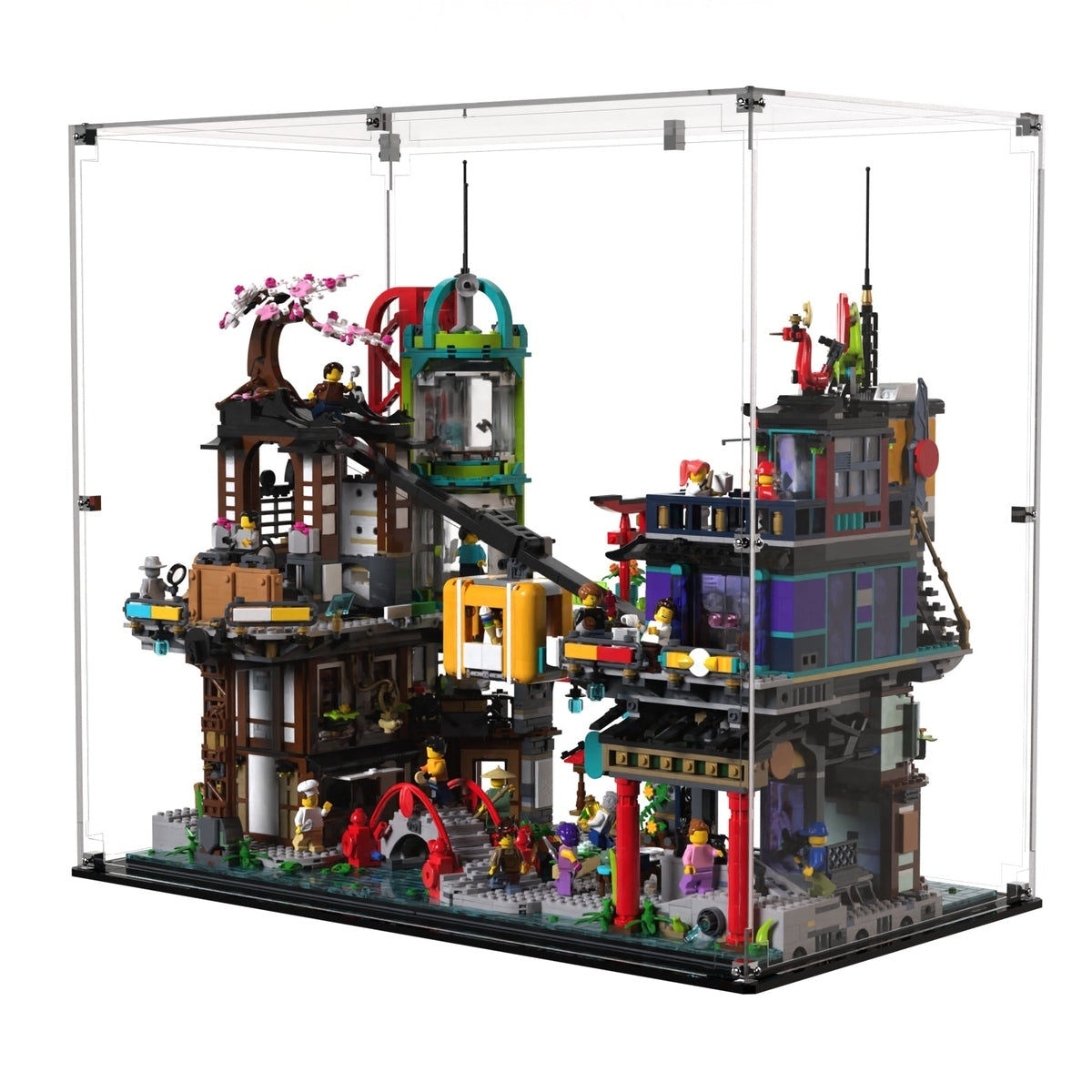 Display Case For LEGO® NINJAGO® City Markets 71799