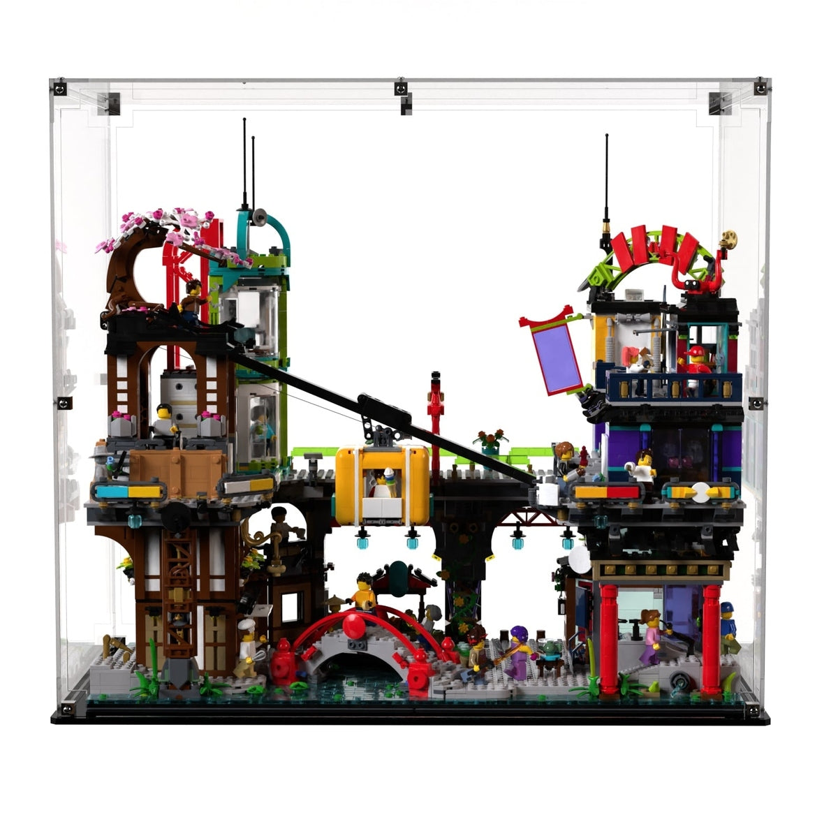 Display Case For LEGO® NINJAGO® City Markets 71799