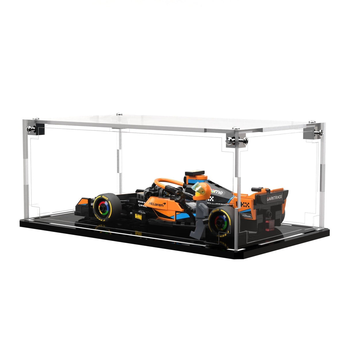 Display Case For LEGO® Speed Champions 2023 McLaren Formula 1 Race Car 76919