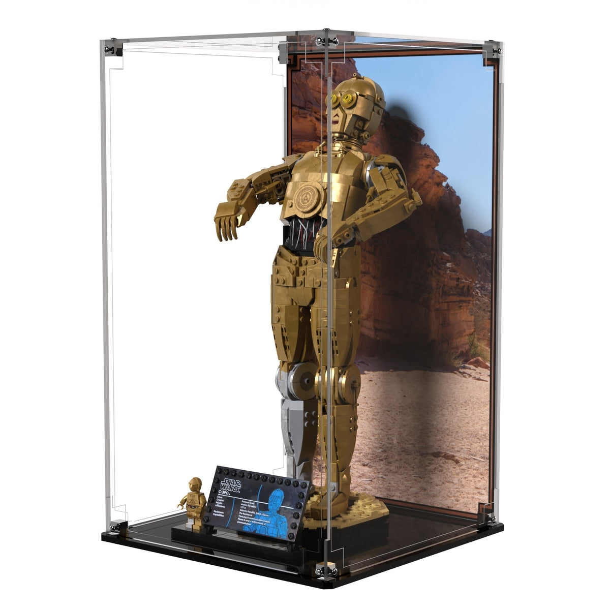 Display Case For LEGO® Star Wars™ C-3PO™ 75398