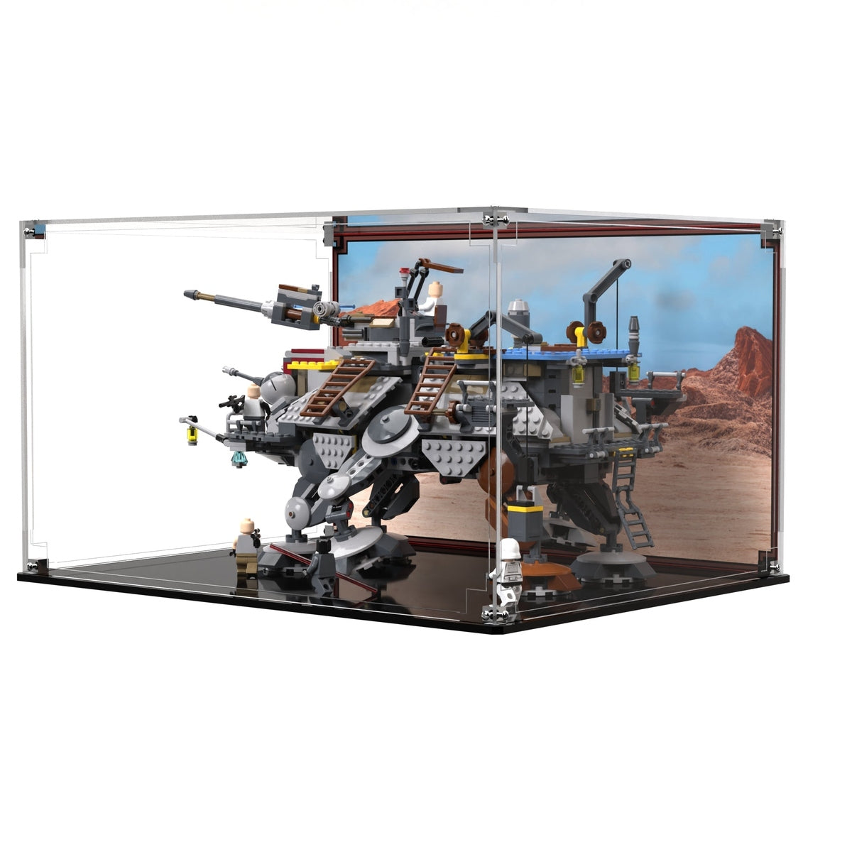 Display Case For LEGO® Star Wars Captain Rex's AT-TE™ 75157