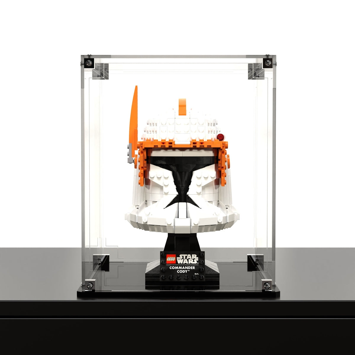 Display Case For LEGO® Star Wars™ Clone Commander Cody™ Helmet 75350