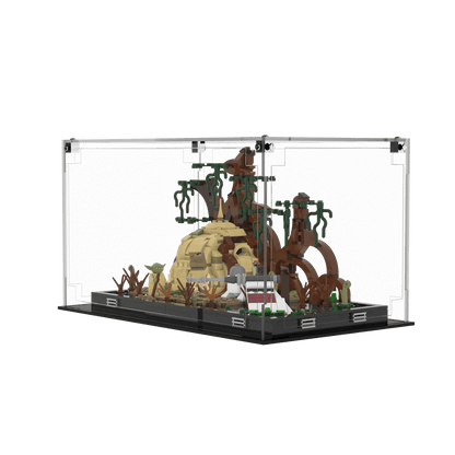 Display Case For LEGO® Star Wars™ Dagobah™ Jedi™ Training Diorama 75330