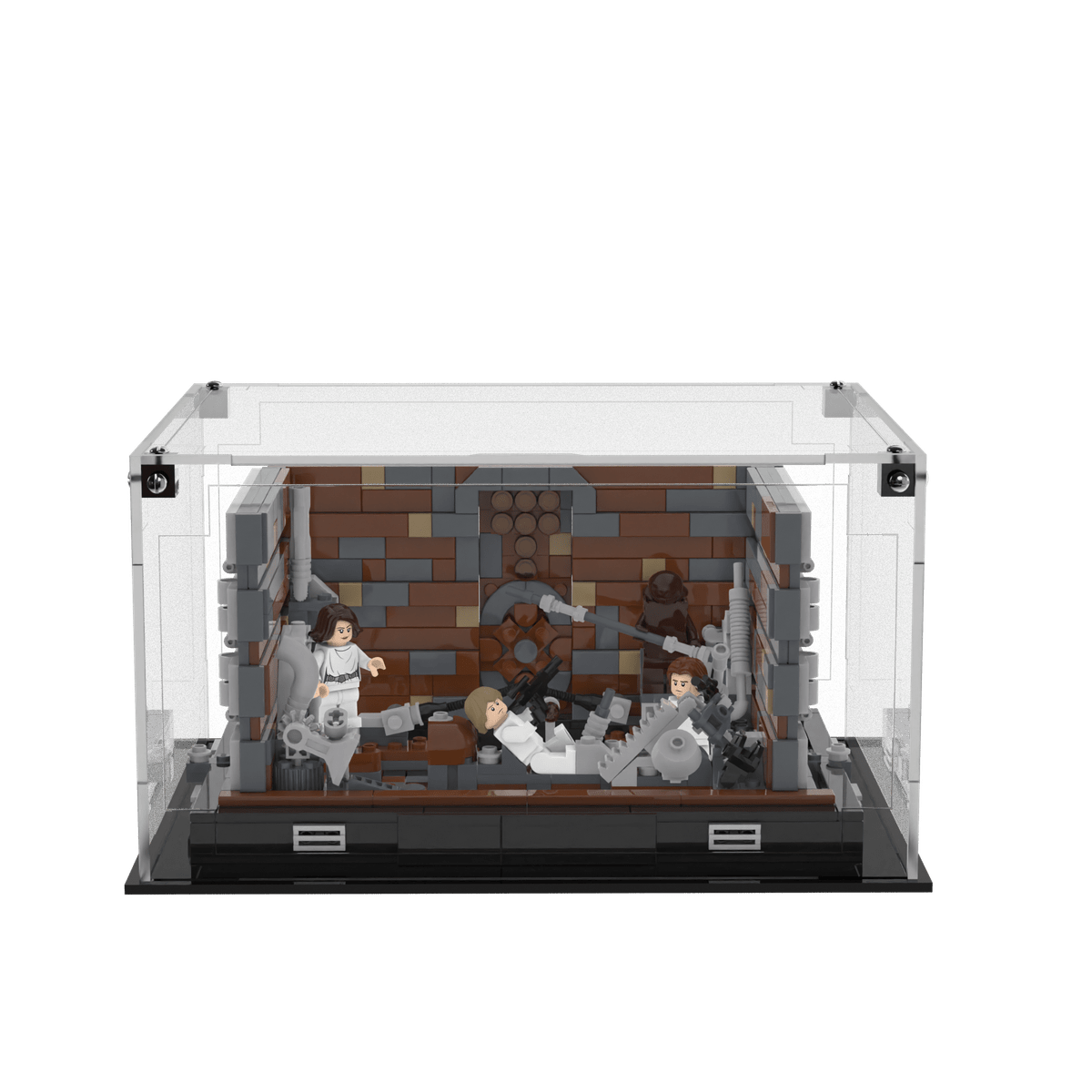 Display Case For LEGO® Star Wars™ Death Star™ Trash Compactor Diorama 75339