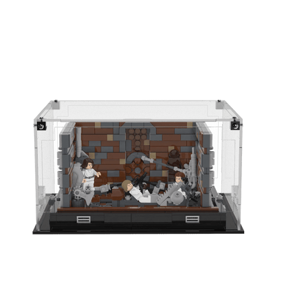 Display Case For LEGO® Star Wars™ Death Star™ Trash Compactor Diorama 75339