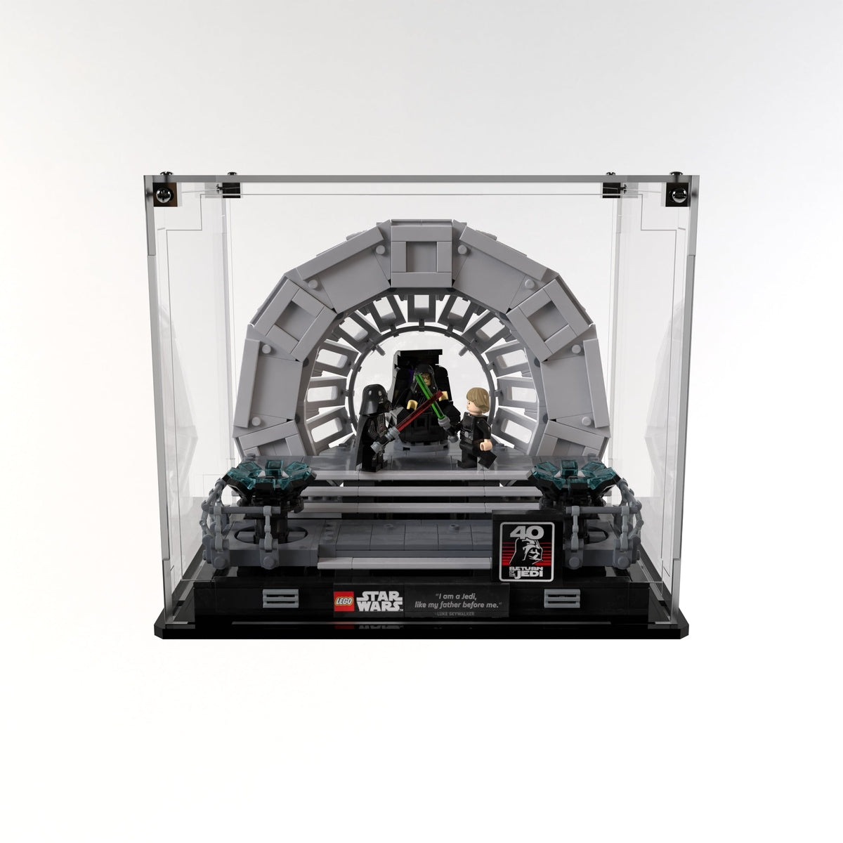 Display Case For LEGO® Star Wars™ Emperor's Throne Room™ Diorama 75352