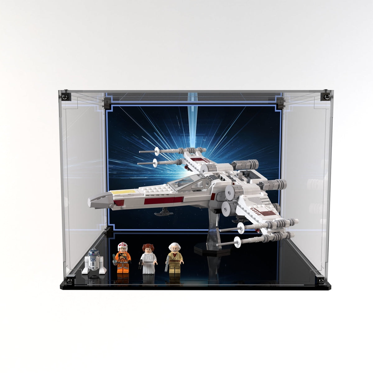 Display Case For LEGO® Star Wars™ Luke Skywalker’s X-Wing Fighter™ 75301