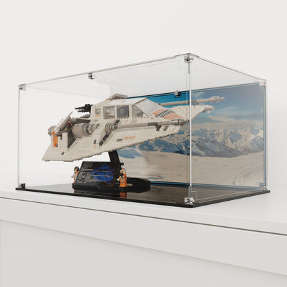 Display Case For LEGO® Star Wars™ Snowspeeder™ Airspeeder T-47 75144