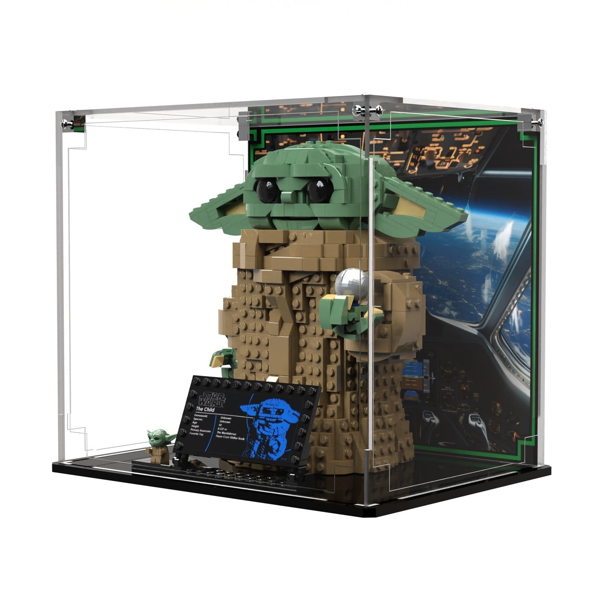 Display Case For LEGO® Star Wars™ The Child Baby Yoda 75318