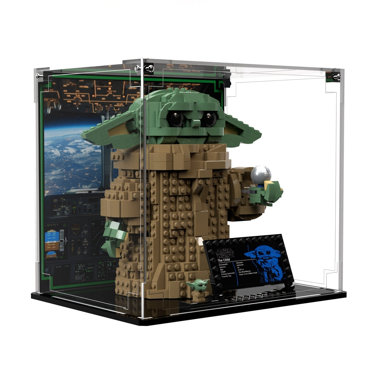 Display Case For LEGO® Star Wars™ The Child Baby Yoda 75318